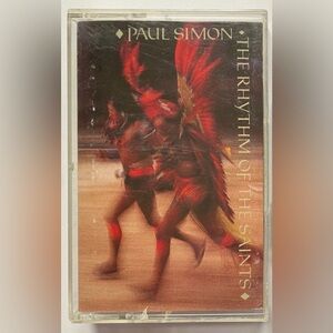 Vintage Paul Simon - The Rhythm of the Saints Cassette Tape 1994